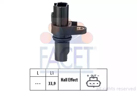 Датчик частоты вращения вала FACET 9.0745