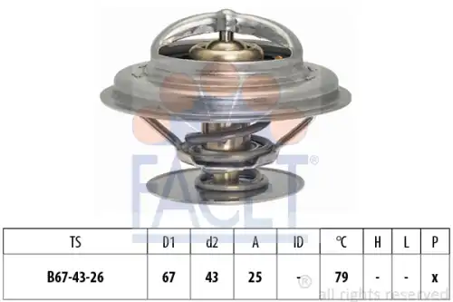 Термостат FACET 7.8333S