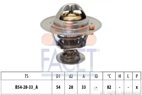 Термостат FACET 7.8371S