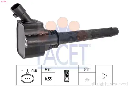 Катушка зажигания made in italy - oe equivalent