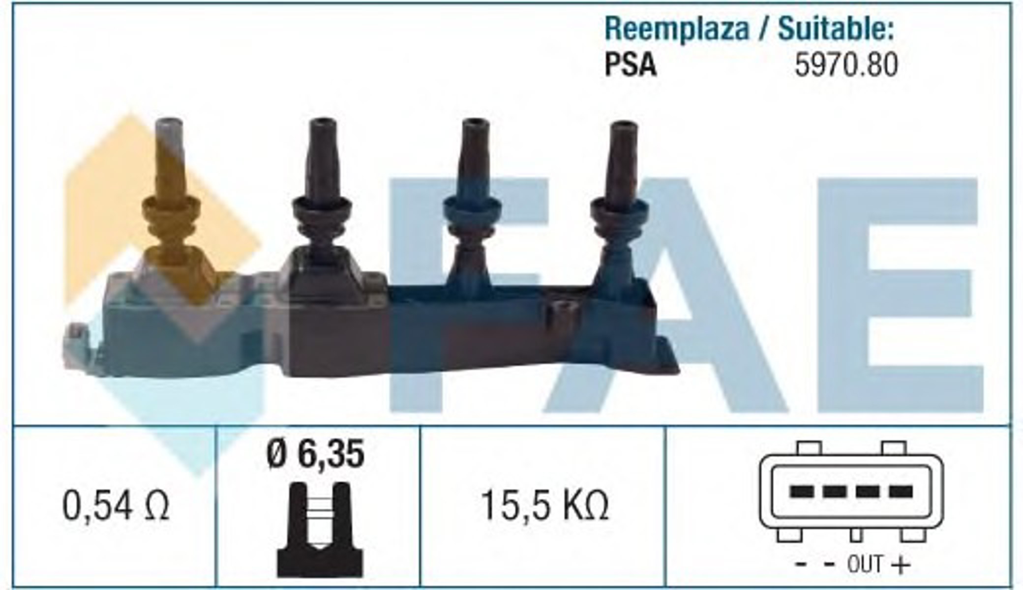 Катушка зажигания FAE 80235