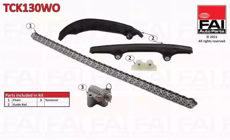Комплект цепи FAI AUTOPARTS TCK130WO