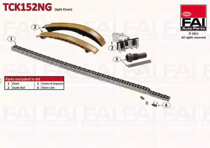 Комплект цели привода распредвала FAI AUTOPARTS TCK152NG