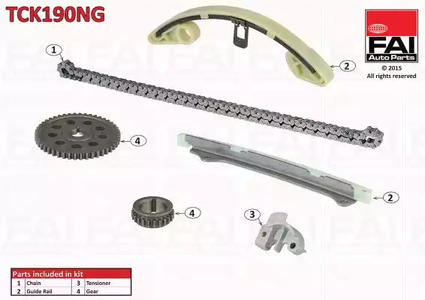 Комплект цепи грм FAI AUTOPARTS TCK190NG