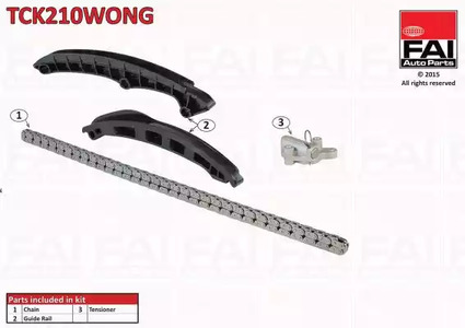 Комплект цели привода распредвала FAI AUTOPARTS TCK210WONG