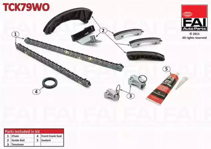 Комплект цели привода распредвала FAI AUTOPARTS TCK79WO