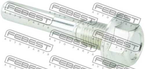 0474-cs2upf направляющая суппорта тормозного переднего FEBEST 0474-CS2UPF