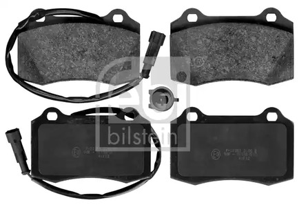 Комплект тормозных колодок дискового тормоза FEBI BILSTEIN 116062