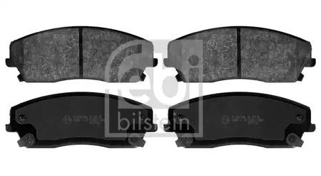 Комплект тормозных колодок дискового тормоза FEBI BILSTEIN 116108
