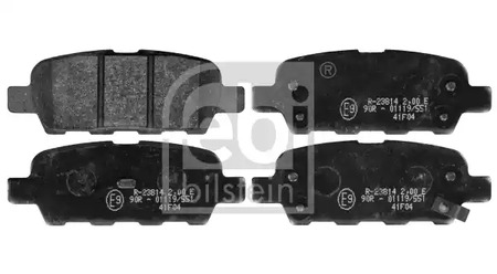 Колодки дисковые задние FEBI BILSTEIN 116198