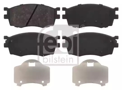 Комплект тормозных колодок дискового тормоза FEBI BILSTEIN 16699