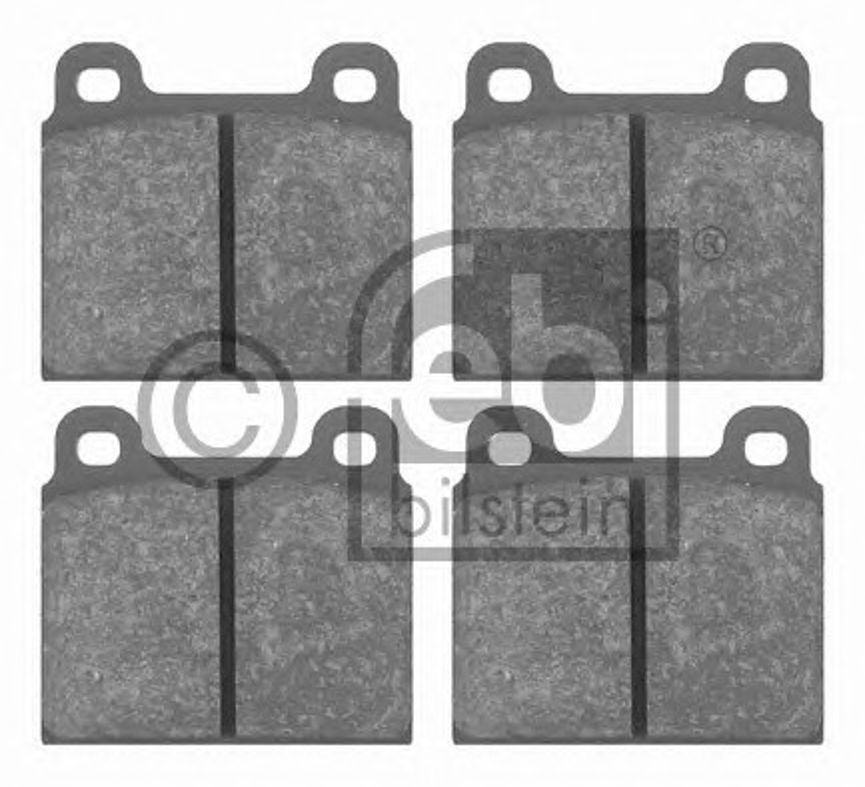 Колодки тормозные дисковые FEBI BILSTEIN 16300