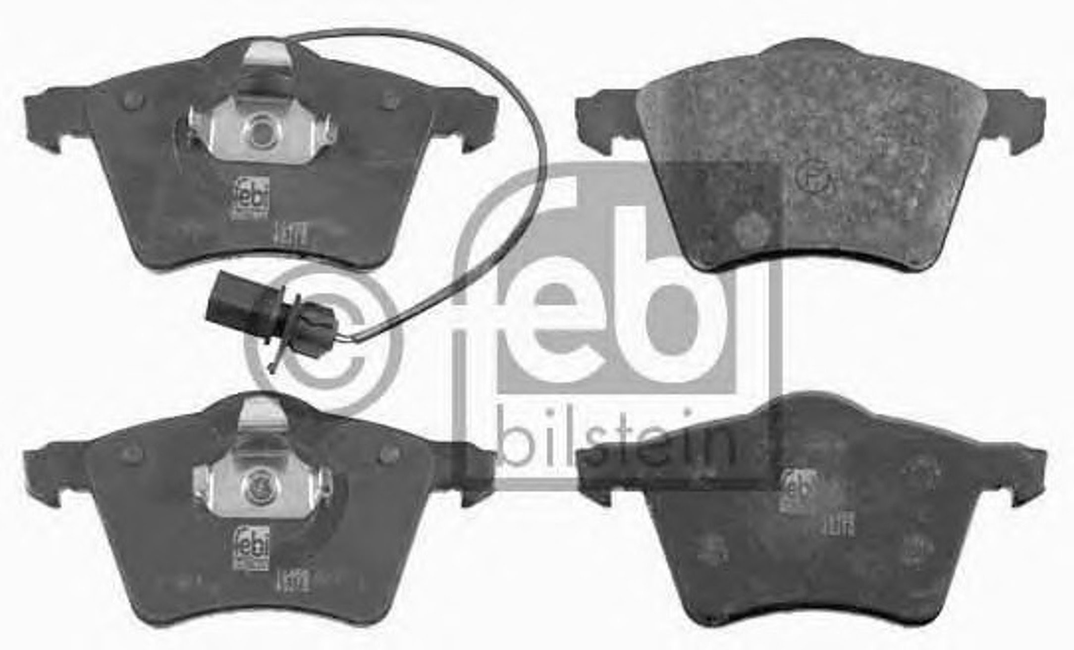 Колодки тормозные дисковые FEBI BILSTEIN 16458