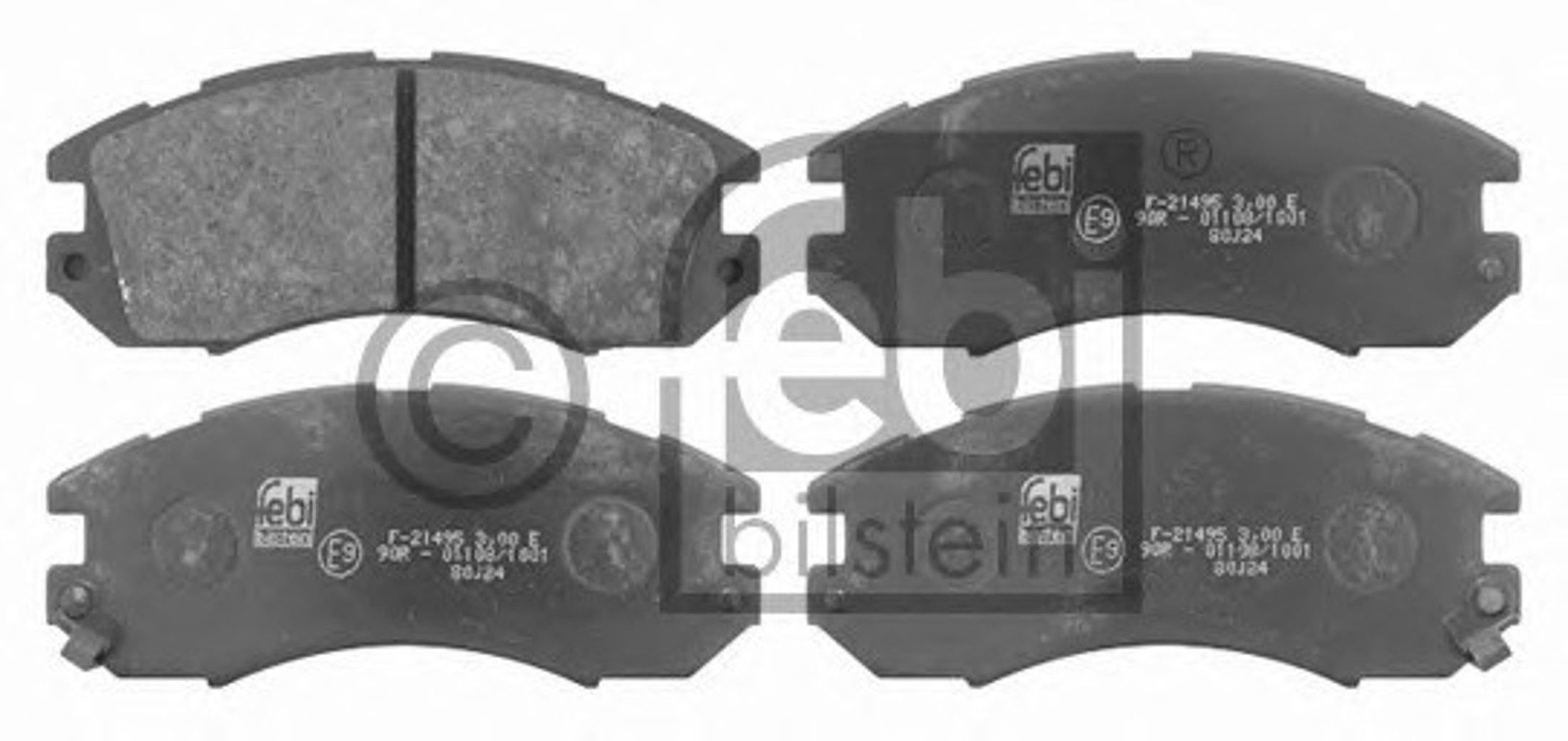 Колодки тормозные дисковые FEBI BILSTEIN 16720