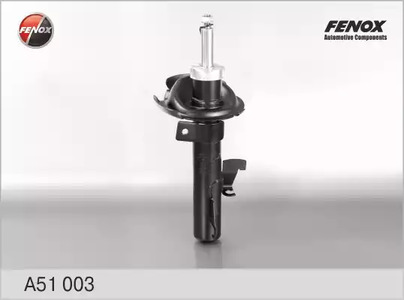 Стойка амортизационная подвески газовый передний FENOX A51003