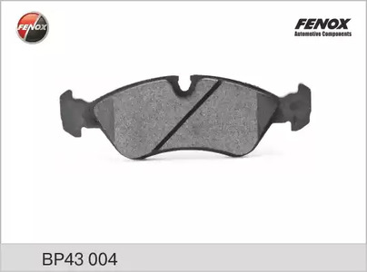 Комплект тормозных колодок дискового тормоза FENOX BP43004