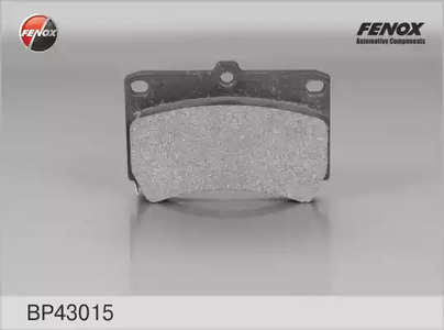 Комплект тормозных колодок дискового тормоза FENOX BP43015