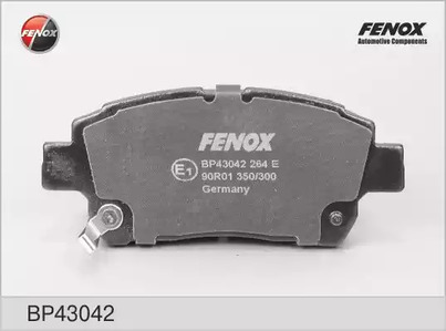 Комплект тормозных колодок дискового тормоз FENOX BP43042
