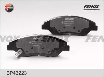 Комплект тормозных колодок дискового тормоза FENOX BP43223