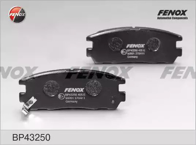 Тормозные колодки FENOX BP43250