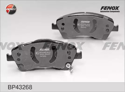 Комплект тормозных колодок дискового тормоза FENOX BP43268