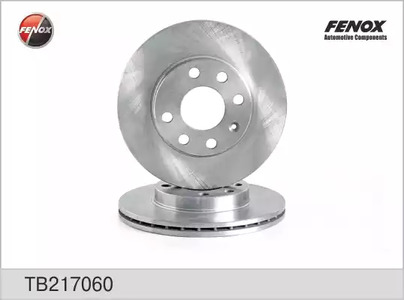Тормозной диск FENOX TB217060