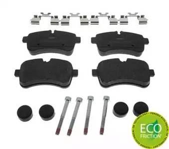 Колодки тормозные дисковые FERODO FVR4037