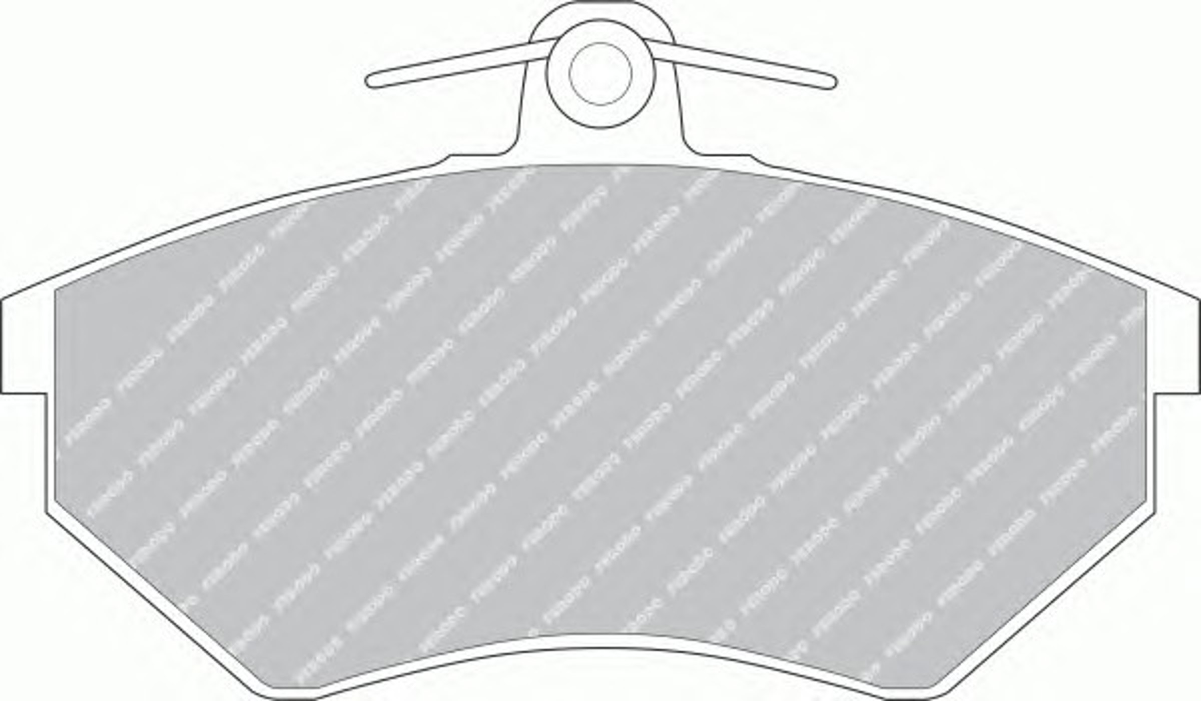 Колодки тормозные дисковые FERODO FDB775D