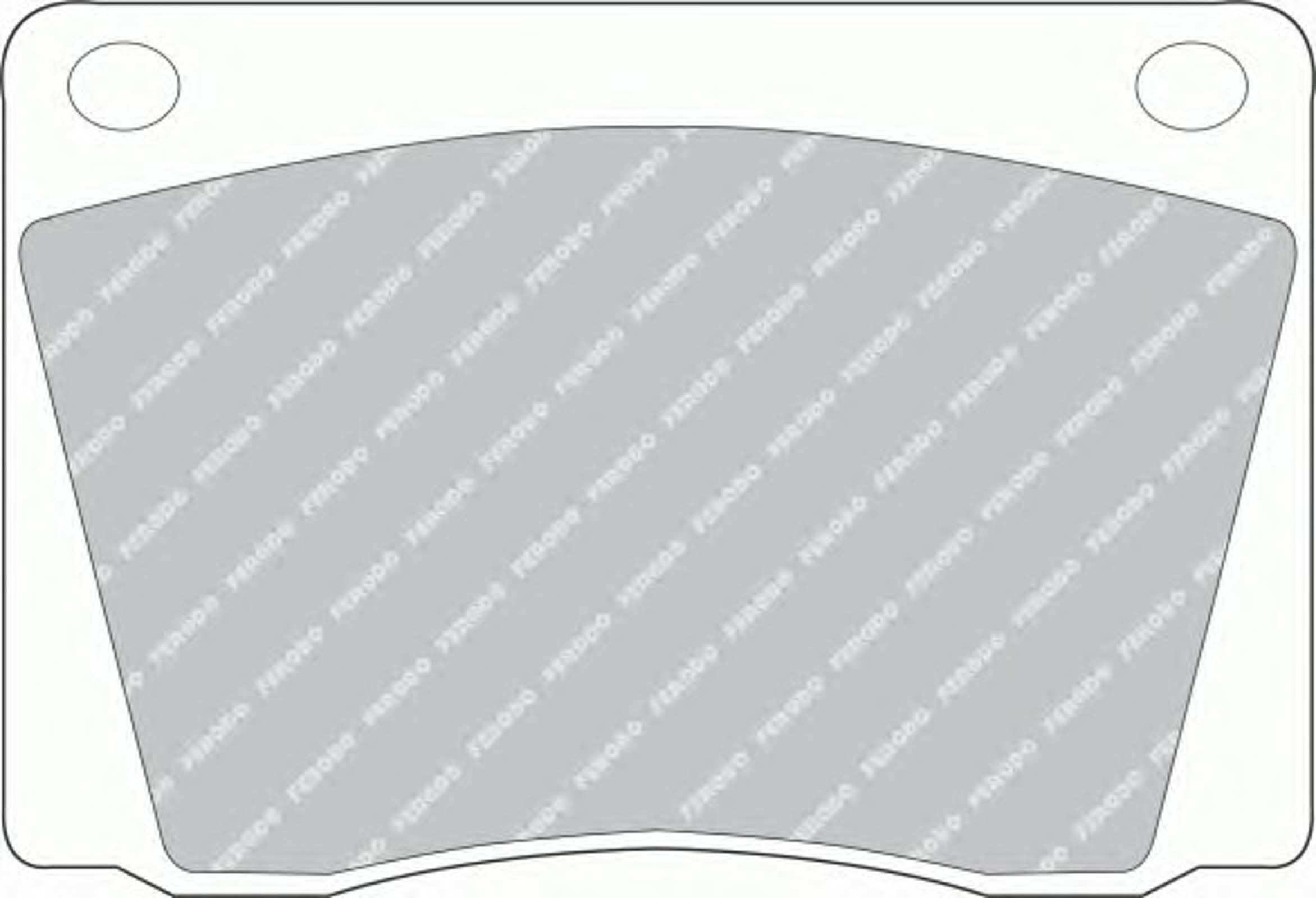 Колодки тормозные дисковые FERODO FDB9