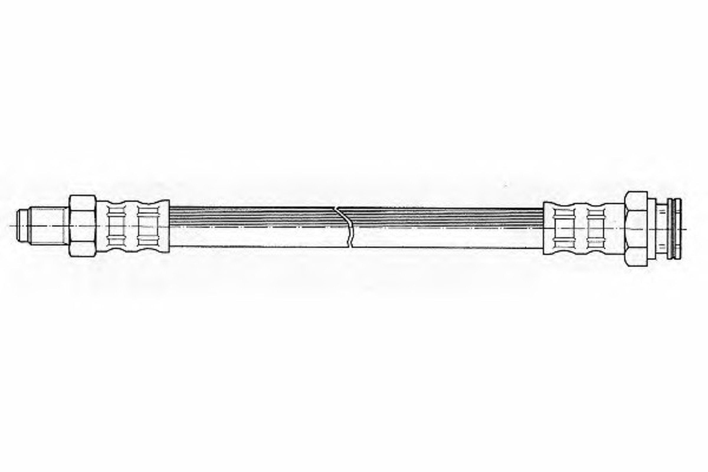 Шланг тормозной FERODO FHY2179