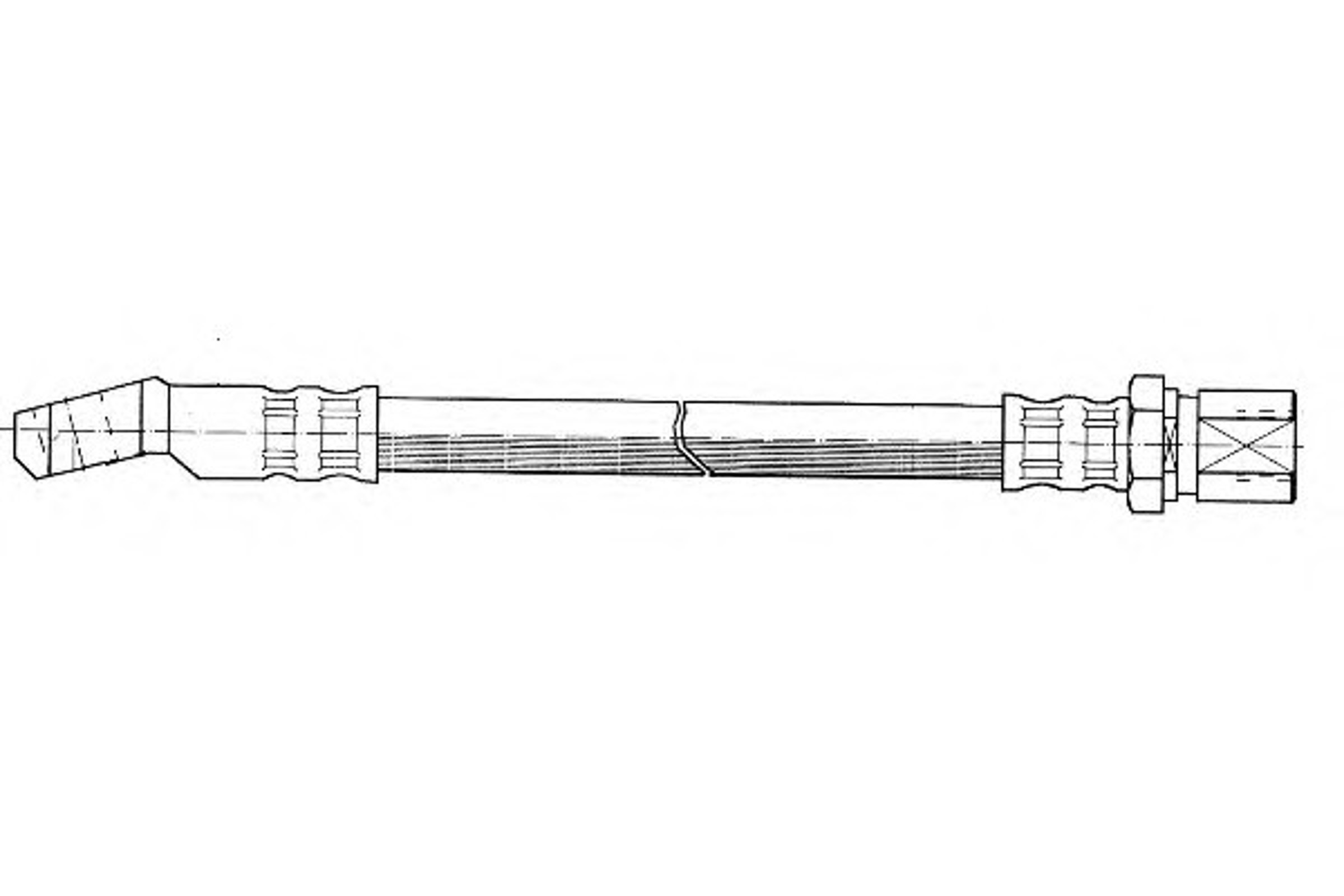 Шланг тормозной FERODO FHY2320