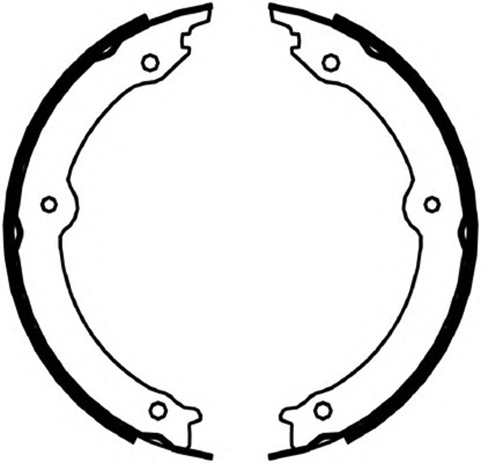 Комплект тормозных колодок стояночная тормозная система FERODO FSB4067