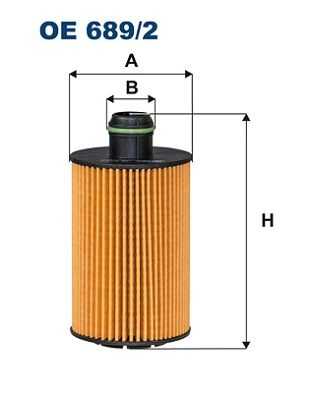 Фильтр масляный FILTRON OE 689/2
