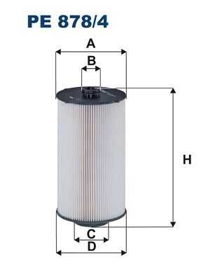 Фильтр топливный FILTRON PE878/4