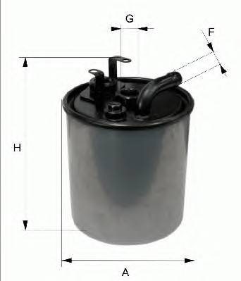 Топливный фильтр FILTRON PP841/5