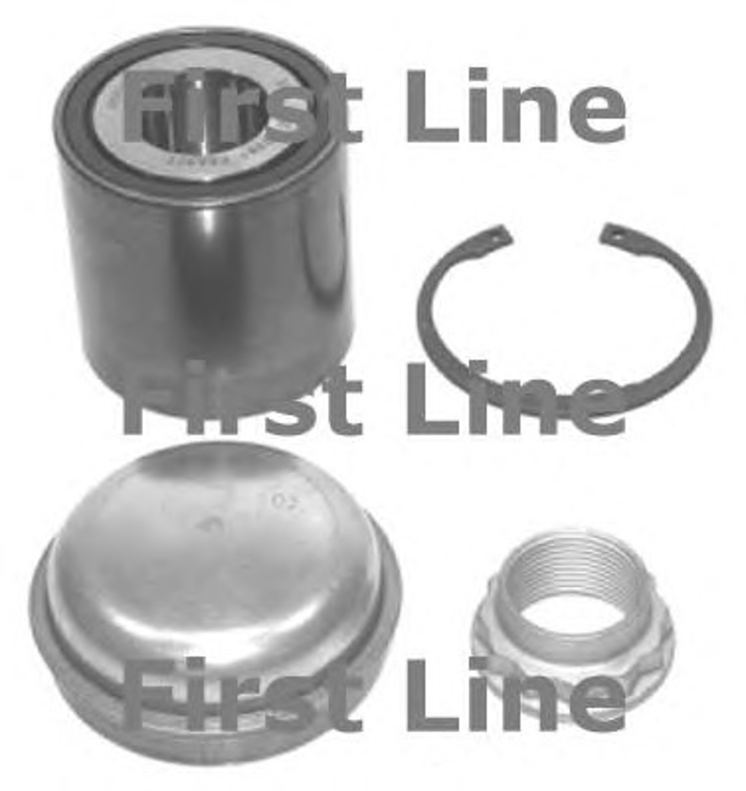 Комплект подшипника ступицы колеса FIRST LINE FBK1057