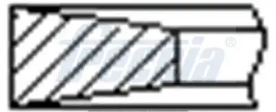 Кольца двс поршневые (к-т на 1 поршень) FRECCIA FR10-073800