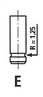 Клапан двигателя FRECCIA R6422RNT
