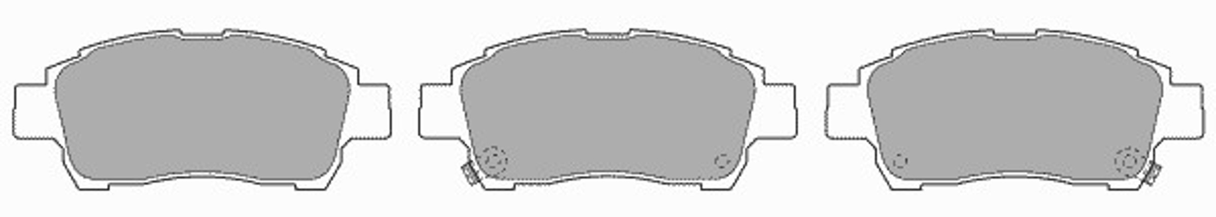 Колодки тормозные дисковые FREMAX FBP-1143
