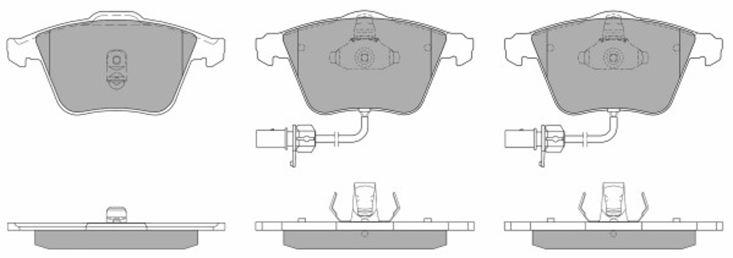 Колодки тормозные дисковые FREMAX FBP-1302