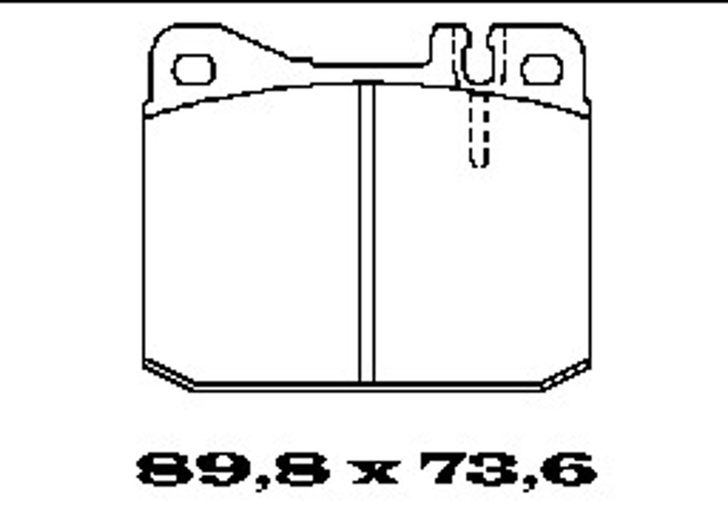 Колодки тормозные дисковые FTE BL1069A2