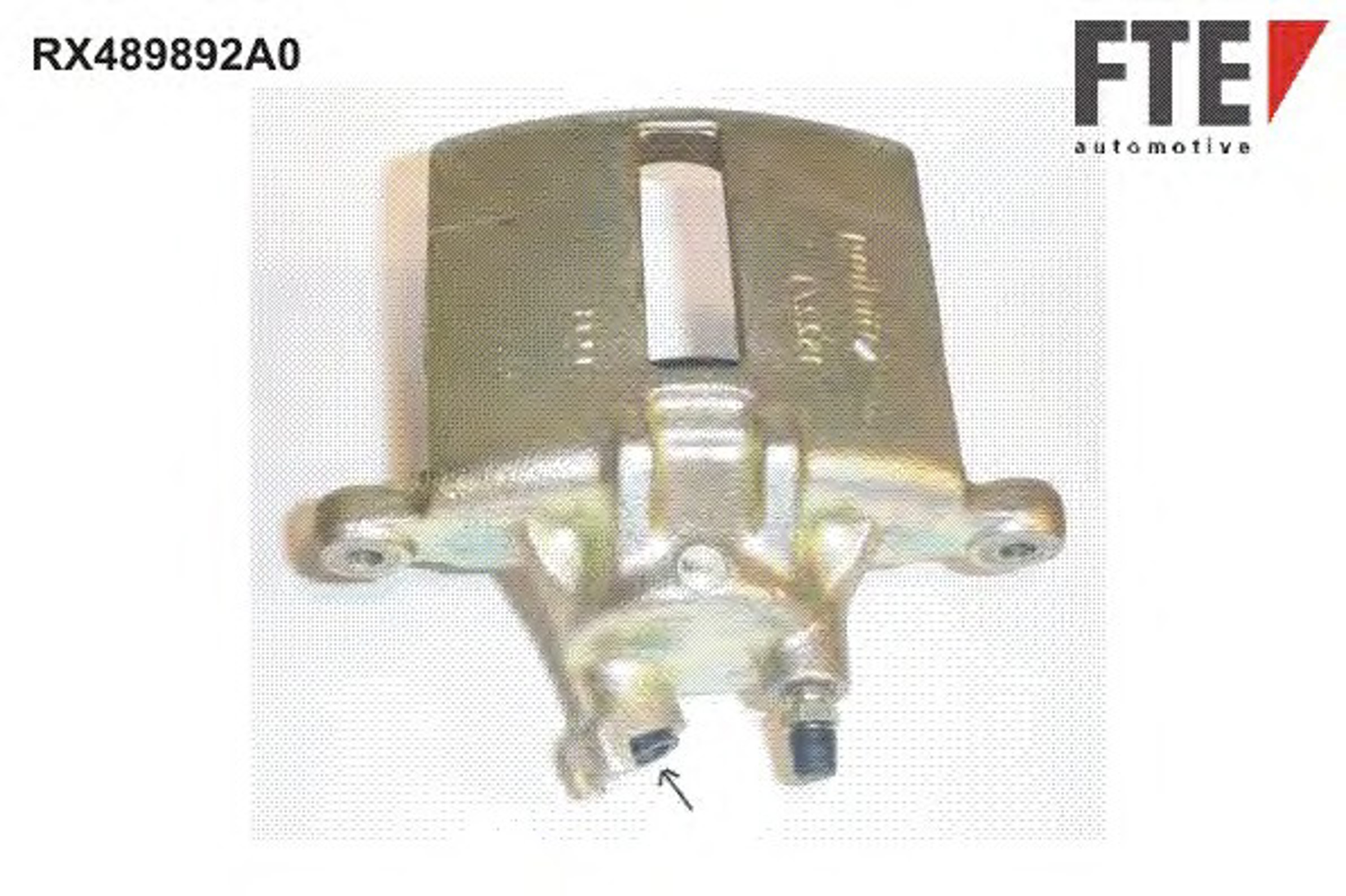 Суппорт тормозной FTE RX489892A0