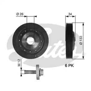 Демпфер GATES TVD1113A