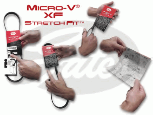 Поликлиновой ремень micro-v stretch fit