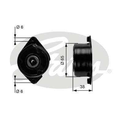 Натяжитель ремня клинового зубча drivealign GATES T39089