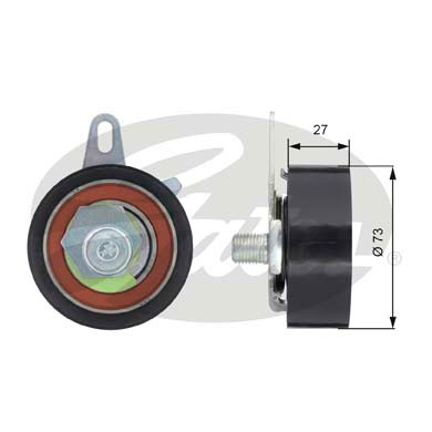 Ролик приводного ремня GATES T43036