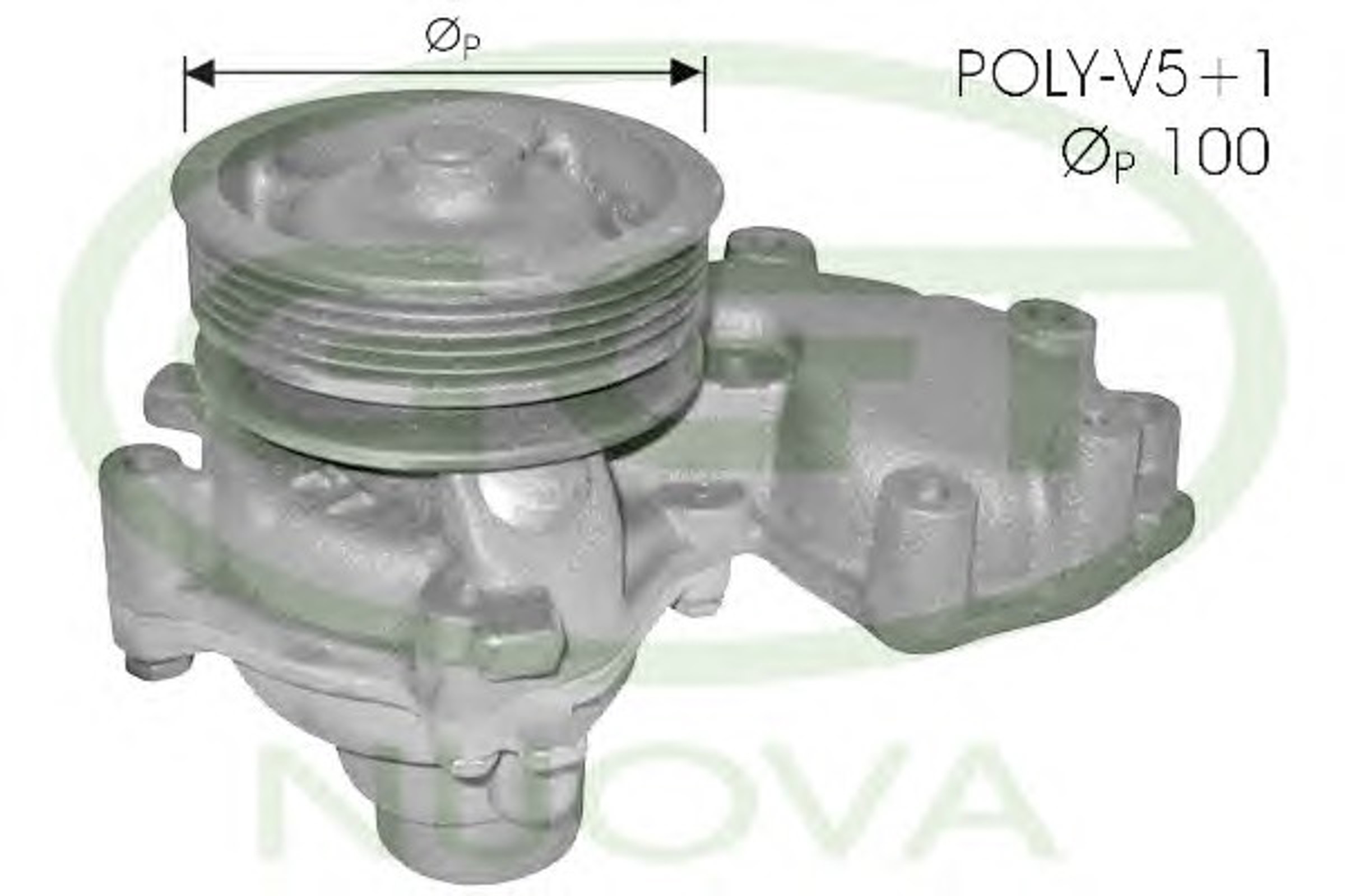 Водяной насос GGT PA10647