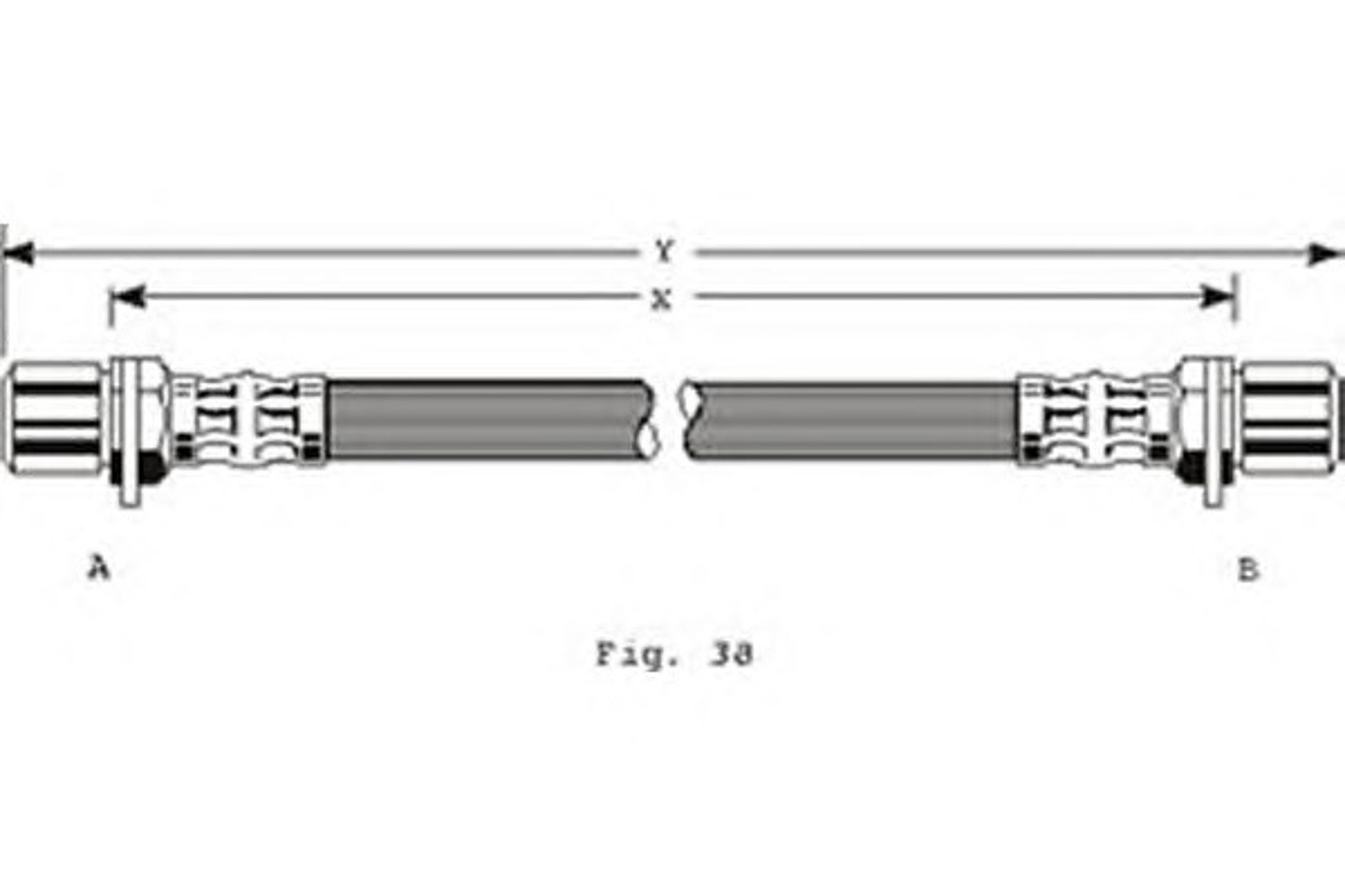 Шланг тормозной GIRLING 9001204