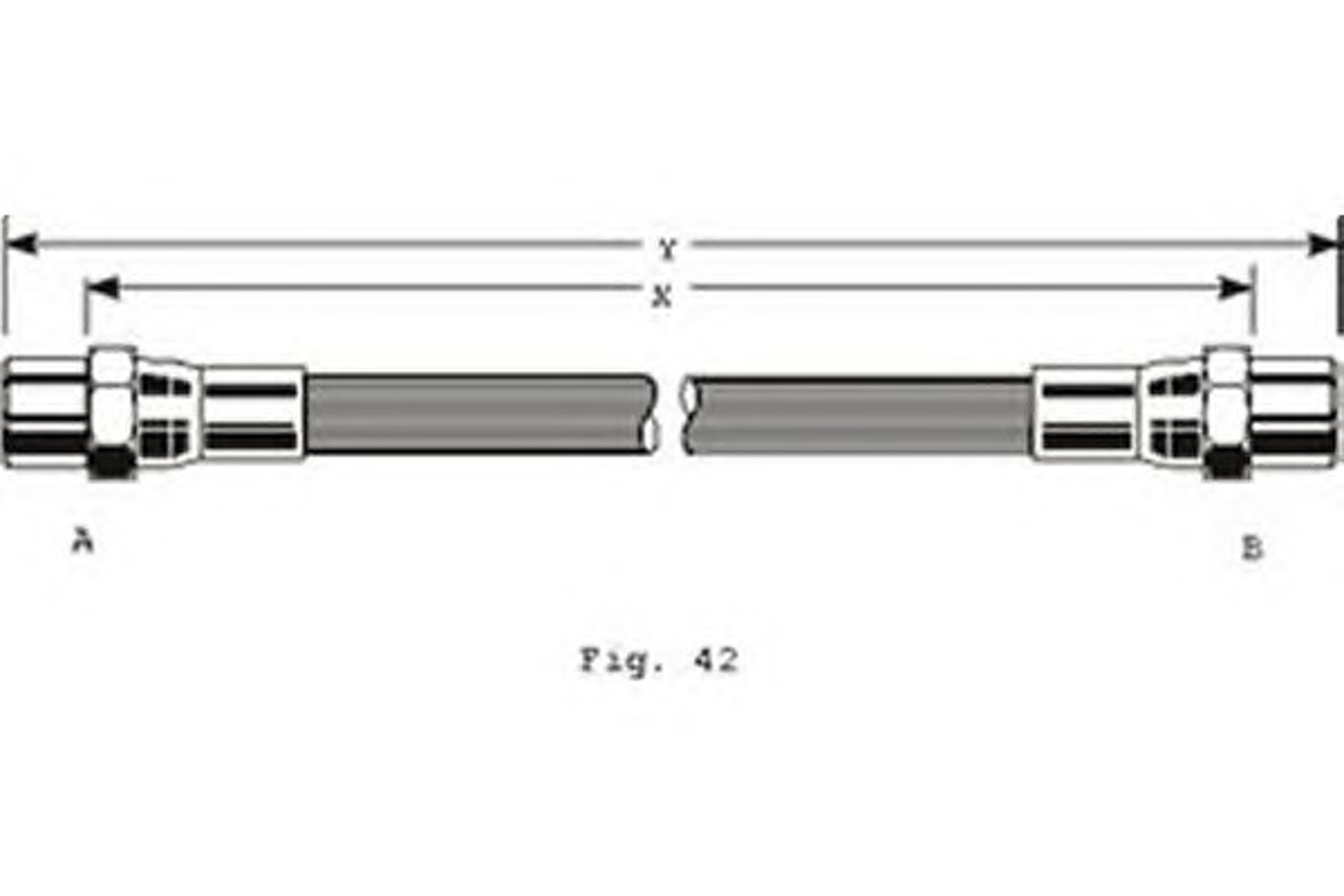 Шланг тормозной GIRLING 9001314
