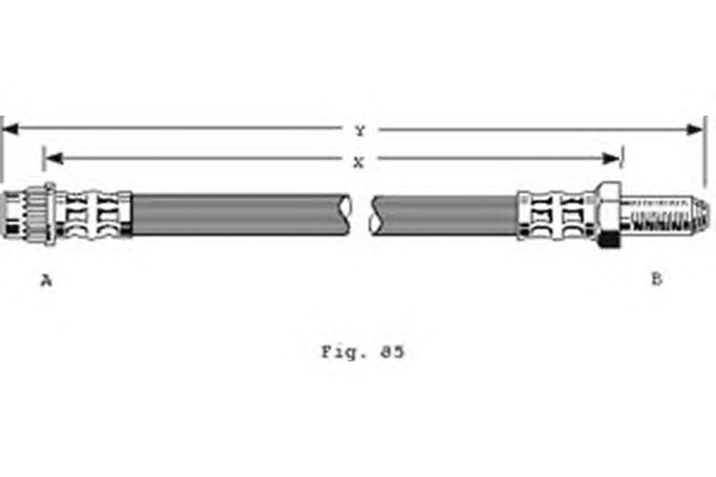 Шланг тормозной GIRLING 9002305